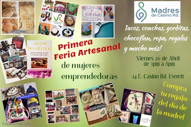 feria artesanal para destacar el trabajo y labor de la mujer latina hispana en Washington.