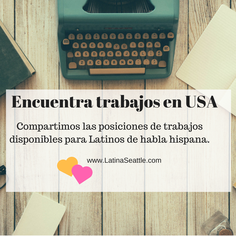 Trabajos Disponibles Para Latinos de Habla Hispana en USA