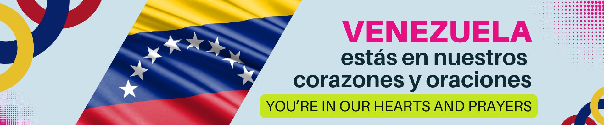 Venezuela en nuestros corazones y oraciones 2026 