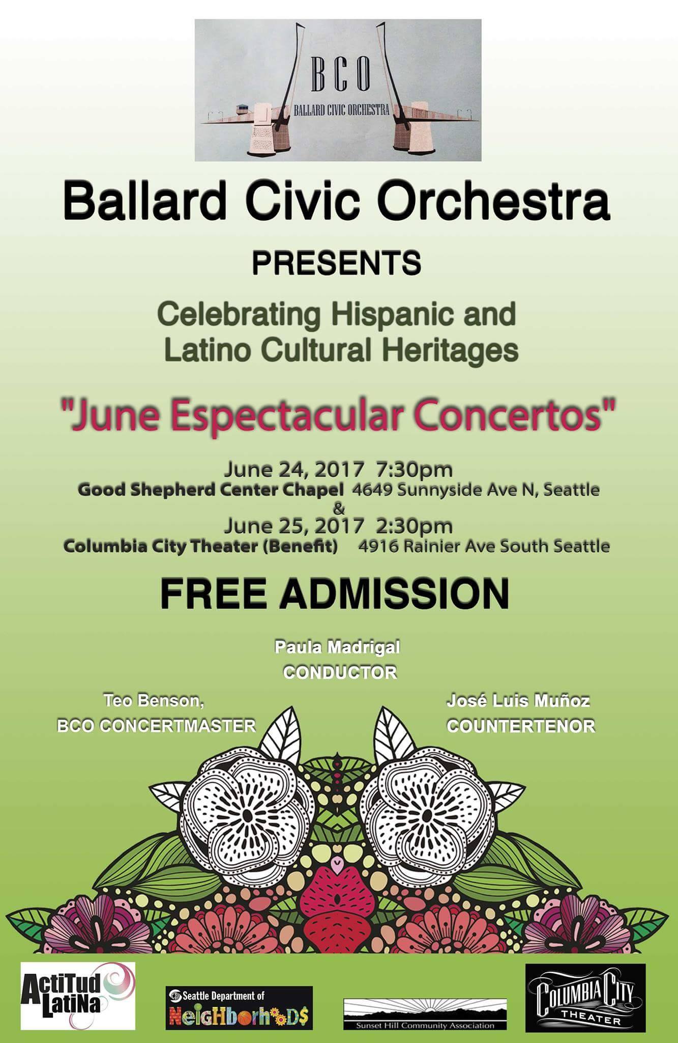 Concierto Civic Ballard en Junio 2017