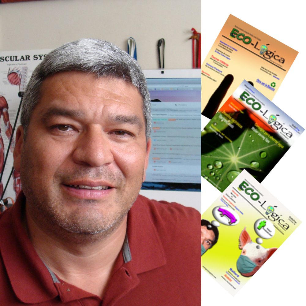 Stuart Vázquez dirige la revista bilingue que nos conecta con el ambiente natural de WA: Eco-Lógica Magazine.